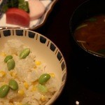 嵯峨沢館 - 食事　2015年7月