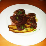 ガフーリオ - イチジクとフォアグラとベーコンの赤ワインソース♪