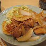 割烹 大田川 - 2015.7味鶏の生姜焼き
