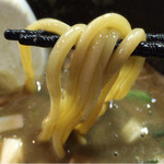 麺処 晴 - 太麺（2015.07）