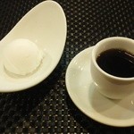 発酵薬膳料理禅 - 食後の珈琲&アイス