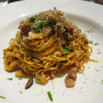 オステリア・オリエーラ - 27年7月　鹿肉ラグーと牛蒡のパスタ