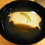 しのはら - 大原マダカあわびと冬瓜の椀