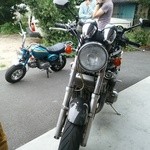 みんなのコーヒー - 大きさ違うけどバイクらしい形ですね。