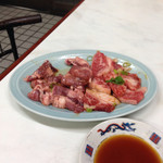 あかべこ飯店 - カルビ定食＋カシラ