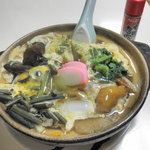 山愛 - なべやきうどん　850円