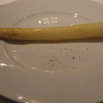 レストラン カーウントカー - ホワイトアスパラガスのソテー