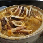 海鮮割烹食堂　樹八 - イカの豚キムチ鍋