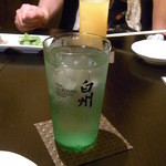 KAKIYA シェル＆シュリンプ - 白州ハイボール￥５８０☆♪