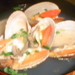 KAKIYA シェル＆シュリンプ - 愛知県産スダレ貝酒蒸し￥６８０☆♪