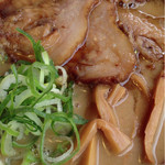 天下一品 - 豚トロと、こってり(@￣ρ￣@)