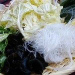天丹 - 野菜の盛り合わせ