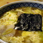 食彩美酒 やしま - まかないうどん500円