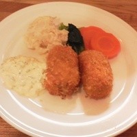 OSTERIA AL BUCO - ずわい蟹のクリームコロッケ