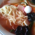 マルカンデパート大食堂 - 麺は色白、即席麺？^^;