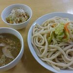 こむぎや - 吉田うどん（漬け汁）