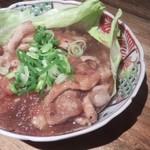 虎食堂 - 豚生姜焼き・・・ライスオススメ（笑）