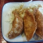 山口湯田食堂 - 揚げ餃子 