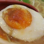 節系豚骨 麺場 三代目 - 三代目節系豚骨醤油の味玉