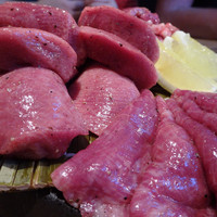 炭火焼肉 なかはら - 悶絶コース タン3種