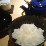 銀座うち山 - 鯛茶漬　御飯