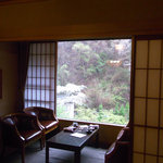 明神館 - 2010年5月：部屋はごく普通の和室。景色がごちそう。