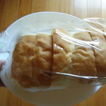 食パン　上から