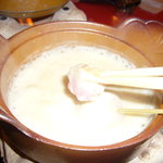 楽家 - 湯葉フォンデュ