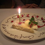 カーサ・ヴェッキア - 主役用ケーキ３種盛