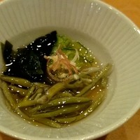月の木 - お通し　順菜チュルン♪