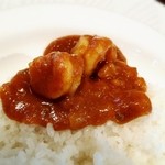 カレー専門店 グウ - エビカレーのせてみました( ￣▽￣)