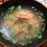 天ぷらめし 金子半之助  - アサリのみそ汁