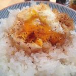 天ぷらめし 金子半之助  日本橋店 - ONして醤油＆七味で