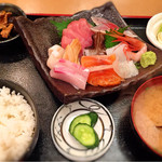 ことぶき亭 - 1000円のランチ定食。
      