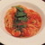 ピッコロ・カスターニャ - 料理写真:小海老とほうれん草のトマトソース