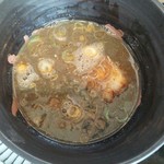 拉麺二段 - 男煮干しつけめん・つけ汁／平成27年7月
