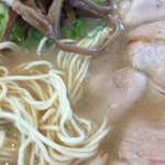 味納喜知  - 2015年7月上旬  今日のスープ。見た目は前回と似た色合い。しかし、食べたら塩っ気が強かった。