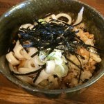 手打ちうどん そば 上野 - たぬきうどん