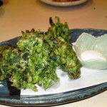 十刻 - あおさ海苔の天ぷら