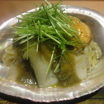 日本料理 晴山 - 雲丹鮑饂飩