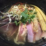 Menyanishiya - 鰹と阿波尾鶏タタキ冷やし　900円