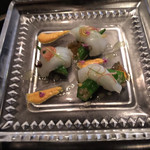 横浜うかい亭 - アオリイカのマリネ