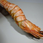 赤鳥 - 海老。新鮮でいい焼き加減。