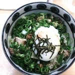 とりそば太田 - とりねぎ丼：380円
