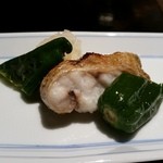 不風流 - のどぐろの塩焼き 山科とうがらし揚げ浸し