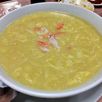 老広東 - コース料理（コーンスープ；４人前）（２０１５年７月）