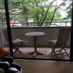 サイプレス軽井沢 - お部屋のベランダ
