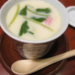 料亭 金鍋 - 茶碗蒸し、銀杏2個入り