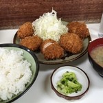 Tonkatsu Miyoshi - A定食800円　