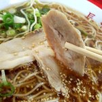 名代長浜ラーメン - 冷やしのチャーシュ